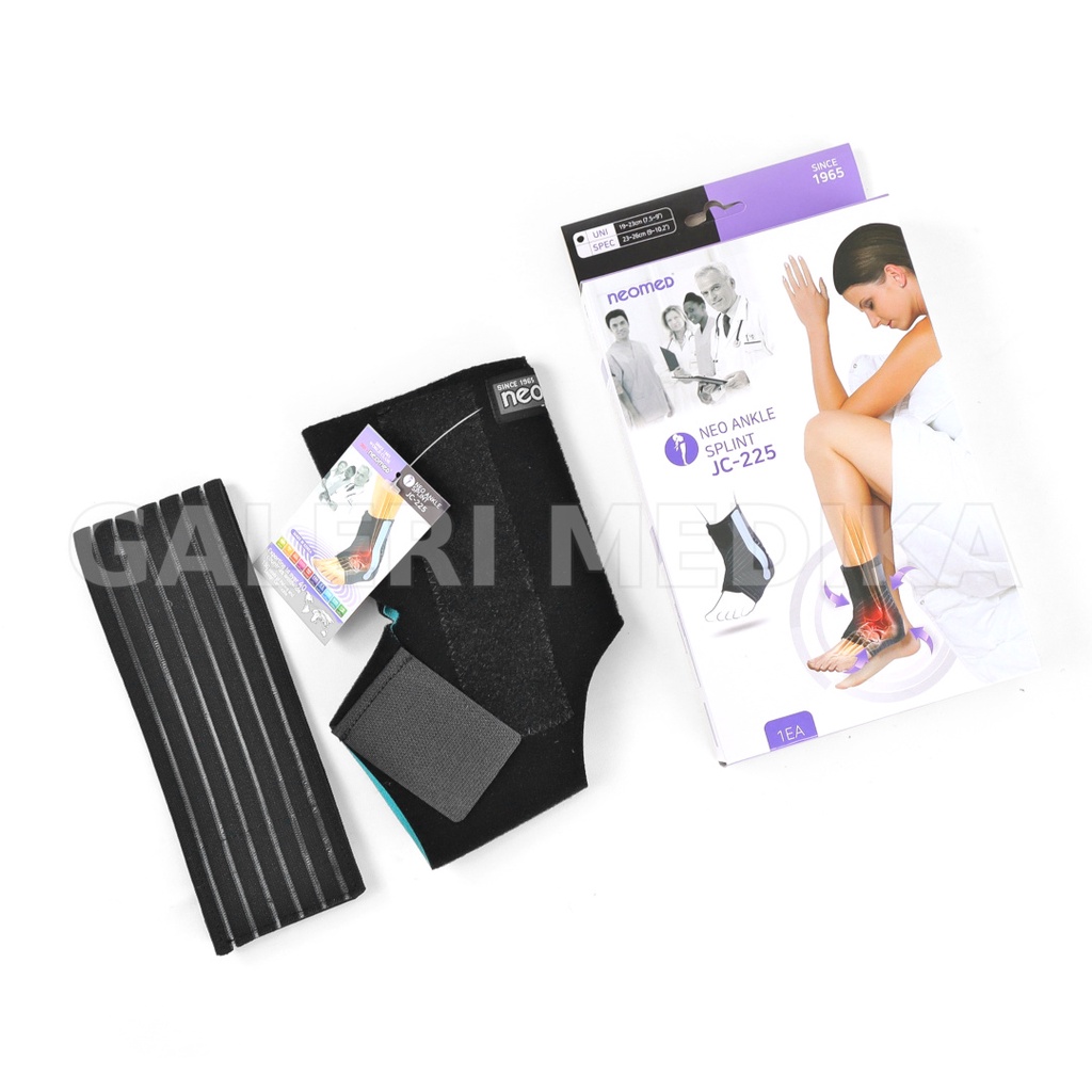 Neomed JC-225 Neo Ankle Splint - Ankle Support -  Ankle Brace - Support Ankle - Penyangga Pergelangan Kaki