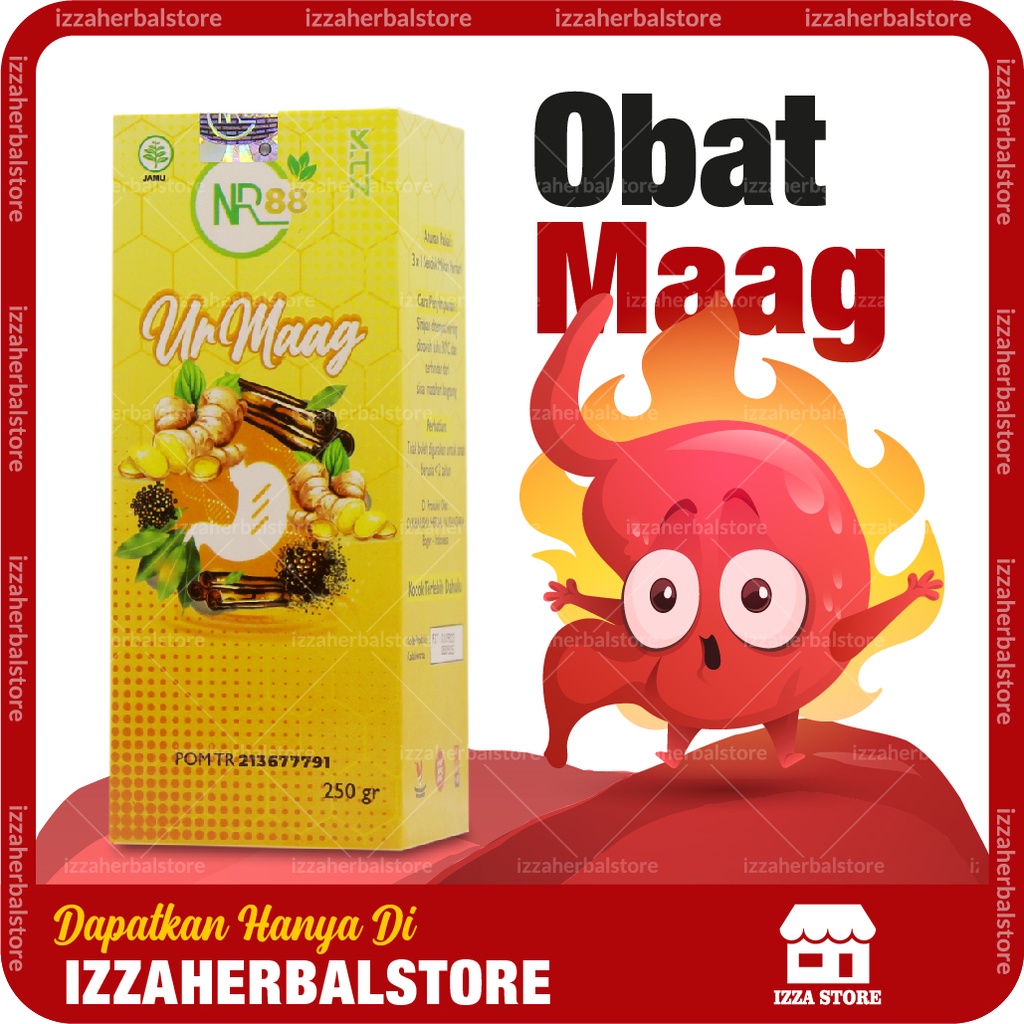 OBAT MAAG URMAAG Madu UR MAAG  Netto 200 Gram Membantu Mengatasi Maag Kronis Pilihan Terbaik BPOM