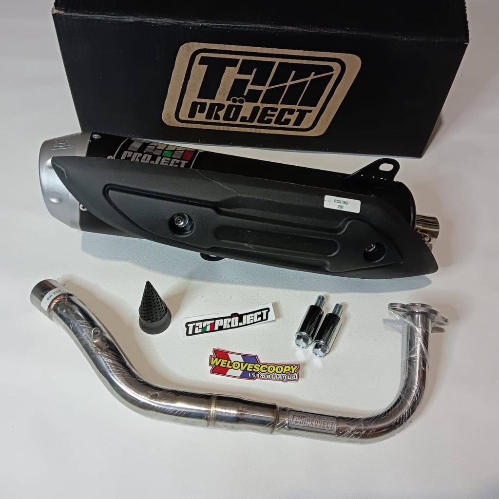 KNALPOT TZM PROJECT RACING PCX LOKAL 150 / KNALPOT TZM RACING PCX 150 / KNALPOT TZM PCX 150 LOKAL