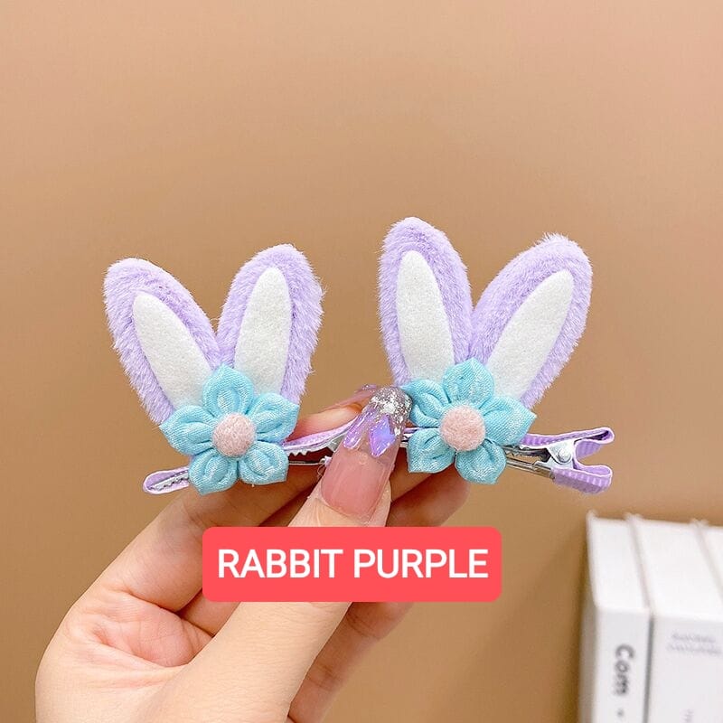 JEPIT RABBIT AKSESORIS JEPITAN RAMBUT ANAK LUCU FASHION KOREA IMPORT LINABELL STELLA LOU