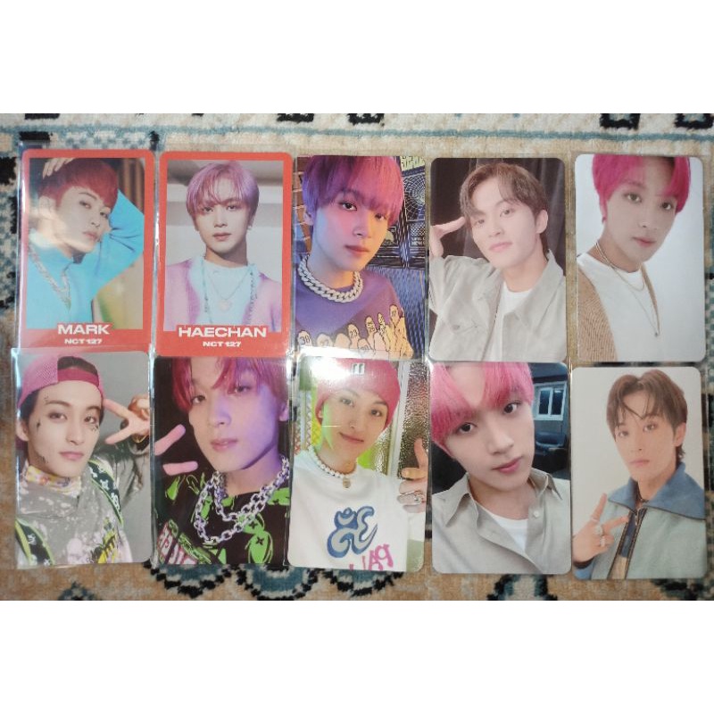 PC HAECHAN MARK 2BADDIES TRADING CARD TC SELCA CONCEPT DIGIPACK STREET SIGNING LUCKY DRAW LD UNBOXIN