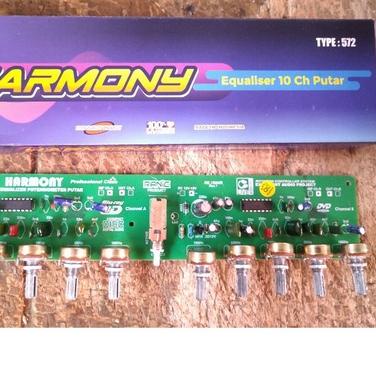 ➧ kit equalizer stereo 2x5 10 chanel stereo potensio putar ●