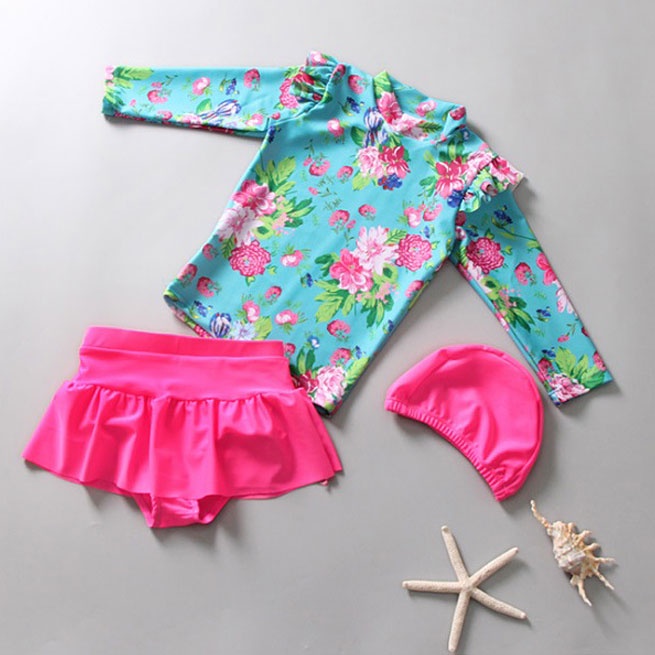 Setelan Baju Renang Anak New Motif