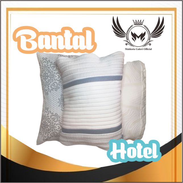 PROMO BULAN RAJAB Bantal Siliconized Hollow Fiber 45x65/BANTAL HOTEL/Bantal Tidur Hotel/Bantal Premium