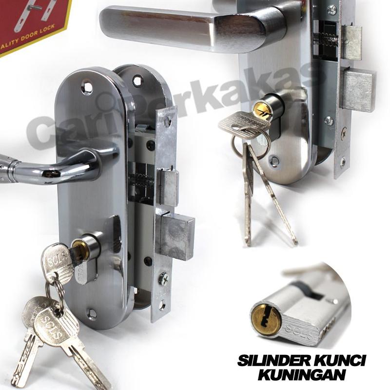 ➾ STAR CLASSIC Kunci Pintu Kecil - Gagang Pintu - Kunci Pintu Kamar - Kunci Pintu WC - Kunci Kamar ➶