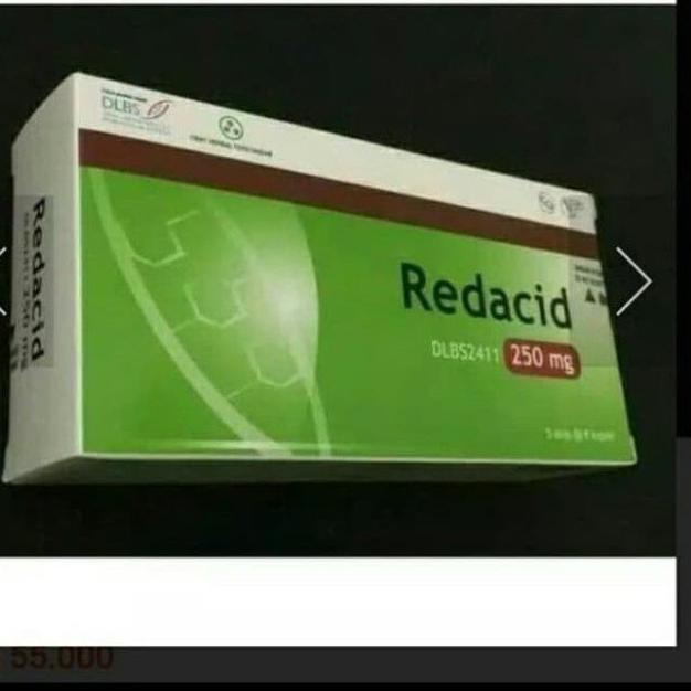 

➢ Redacid 250mg perstrip ☃