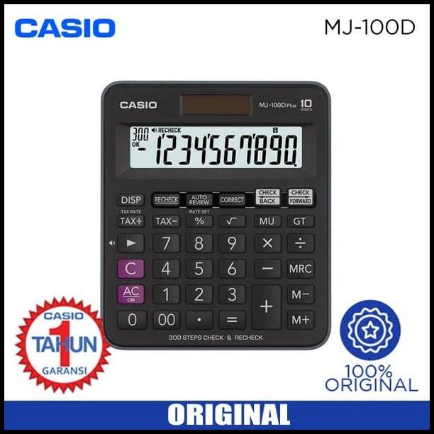 

Casio Calculator Mj-100D Plus