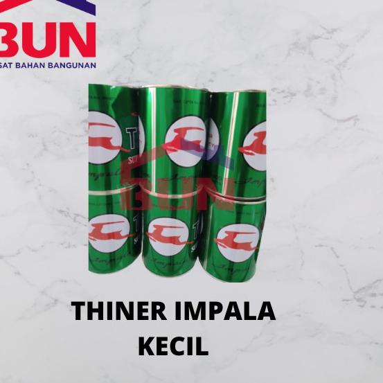 

Paket Baru Thinner Impala 1 liter Tiner Cat Thiner Cat Minyak Pengencer Cat