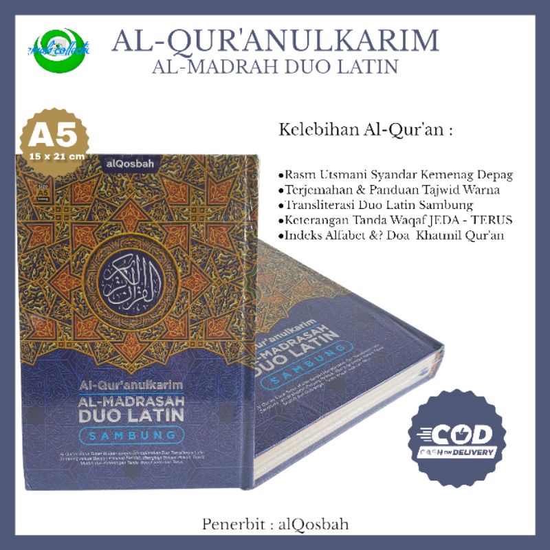 AL'QUR'AN ALMADRASAH DUO LATIN SAMBUNG_AL-QUR'AN TAJWID & TERJEMAH