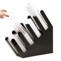 akrilik gelas glass cup holder tempat wadah kotak