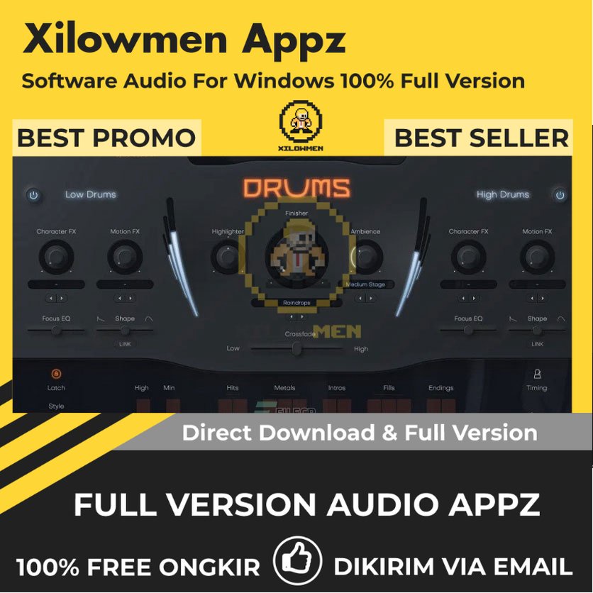 [Full Version] uJAM Symphonic Elements DRUMS Pro Lifetime Audio Software WIN OS