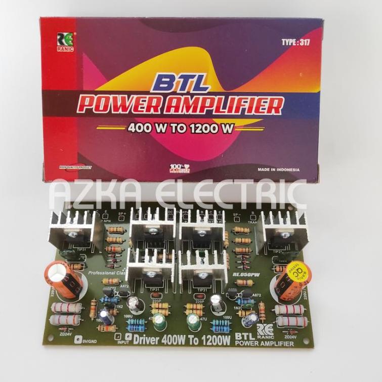▲ Kit Driver Power Amplifier BTL ☏