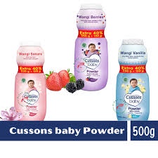 CUSSONS BABY POWDER FRESH AND NOURISH MIXED BERRIES 500gr - Bedak Bayi