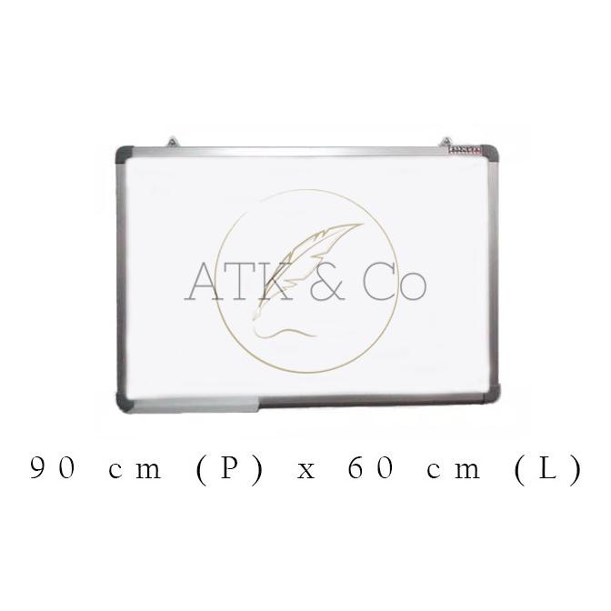 

Papan Tulis Whiteboard Sakura 60 x 90 - White Board Magnet Gantung