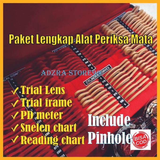 Trial Lens Set &Trial Frame Murah - Alat Periksa Mata