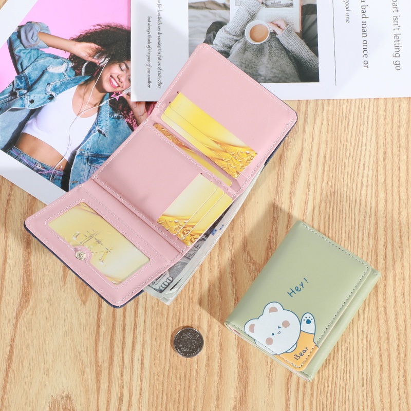 PX 1702 Dompet Lipat Karakter Animal Import Premium Terbaru
