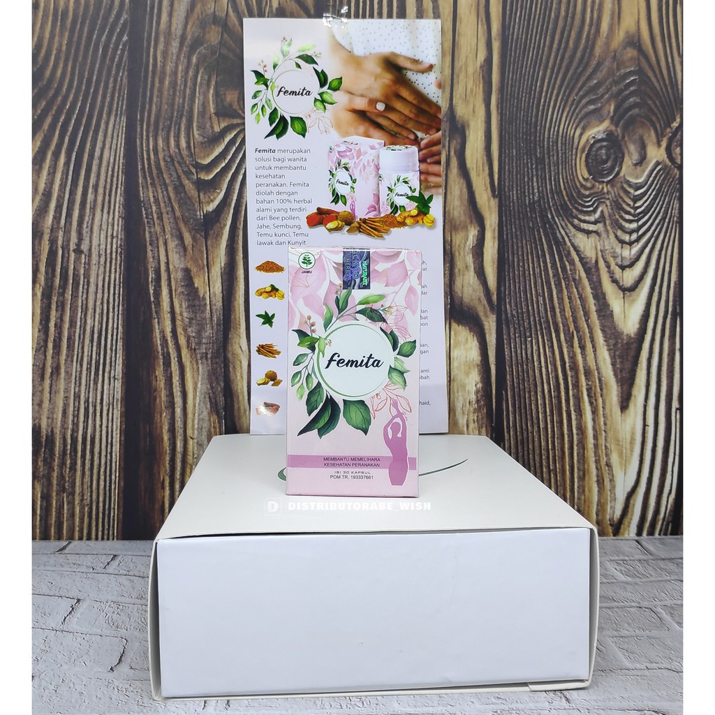 Femita Wish Dr Boyke Original - Obat Herbal Kesuburan Wanita untuk Promil