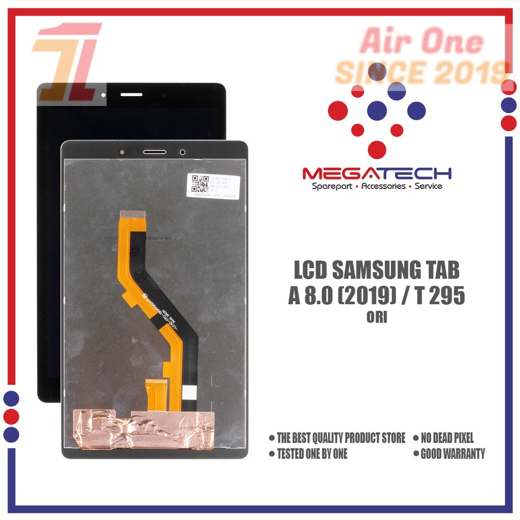 AirOne LCD Samsung Tab A8.0 / LCD Samsung Tab T295 2019 Fullset Touchscreen
