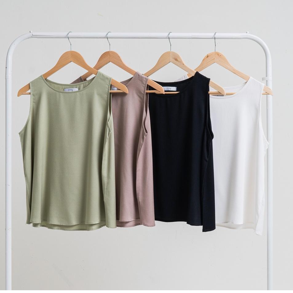 ❀ ANSSY - Asa Tank Top - Inner Tanpa Lengan ➽