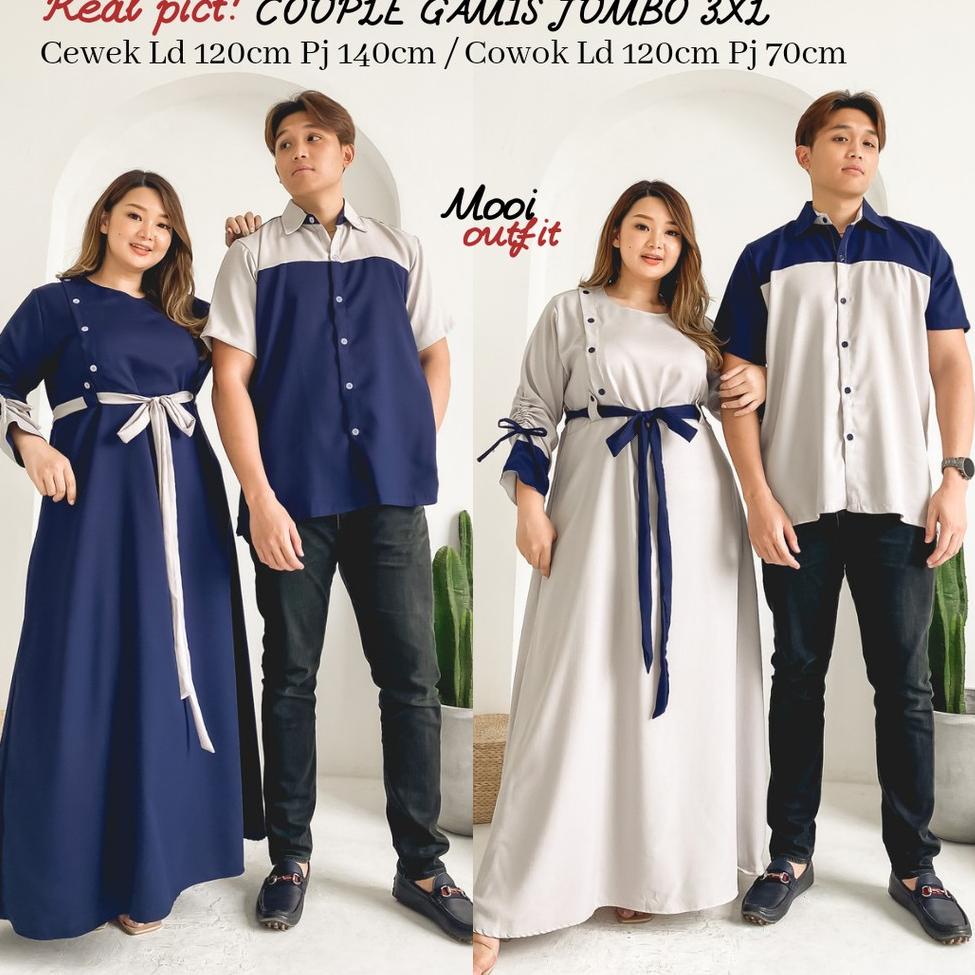 New Sale COUPLE GAMIS JUMBO - GAMIS COUPLE JUMBO - COUPLE JUMBO - GAMIS COUPLE KELUARGA JUMBO - COUP