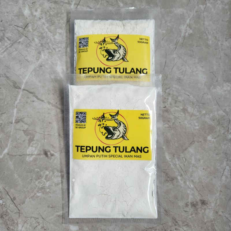 Umpan TEPUNG TULANG 50gram Hemat