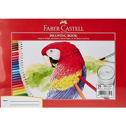 

Faber Castell Sketch Book Drawing Book 200Gsm Kertas Sketsa A5 A4 A3