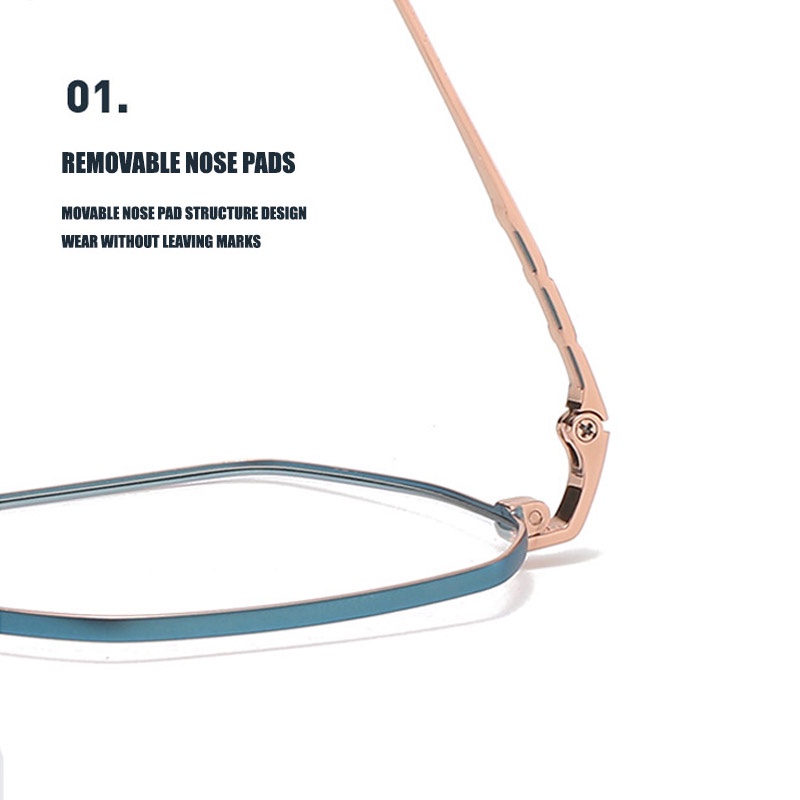 Kacamata Titanium High Quality Frame Poligonal Untuk Pria Dan Wanita