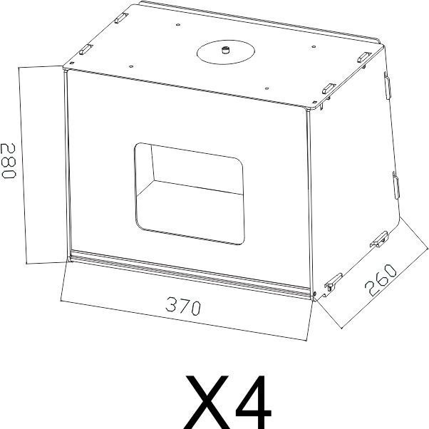 AKN88 - Mini Photo Studio Box Small