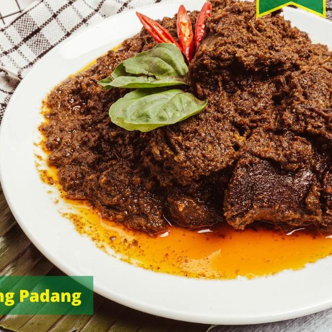 

➷ Rendang Daging Sapi Padang 500 Gram | Rendang Padang | Daging Rendang ♩