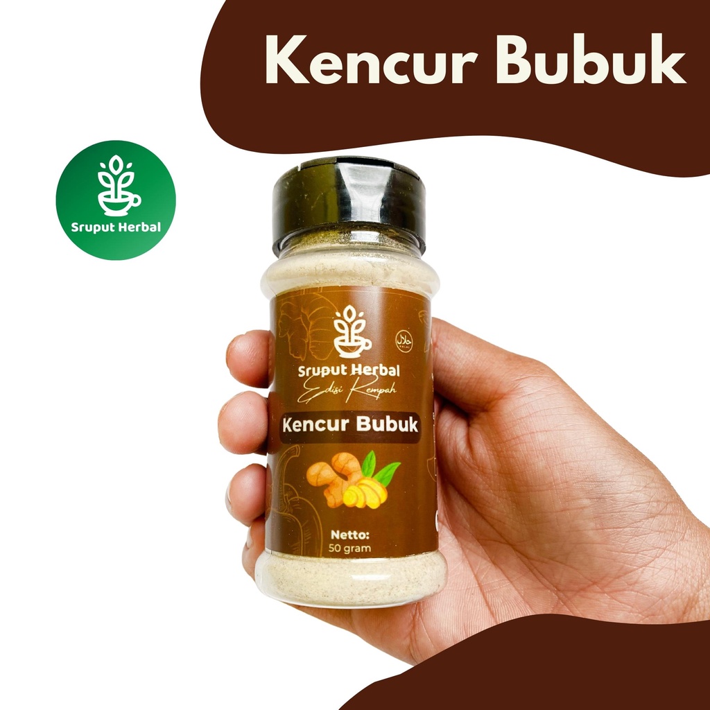 

SRUPUT HERBAL - Bumbu Premium Semua Varian (Botol) Kencur Bubuk Murni