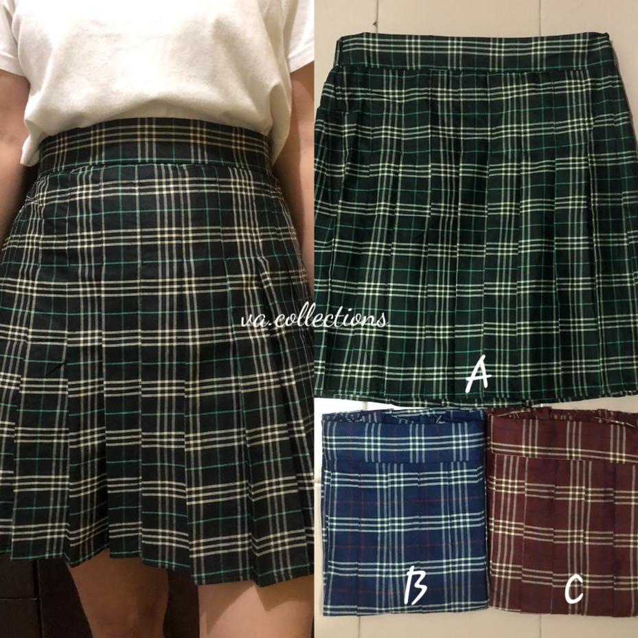 Gratis ROK REMPEL KOTAK TARTAN / ROK MINI KOREA / TENNIS SKIRT / ROK KOREAN STYLE ..,,.,,.,