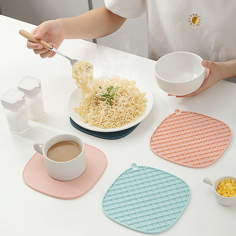 Hot Sale/Alas Peralatan Makan Tatakan Meja Insulasi Panas Non-Slip Placemat/Tatakan Mangkok Tablemat Anti Air Minyak