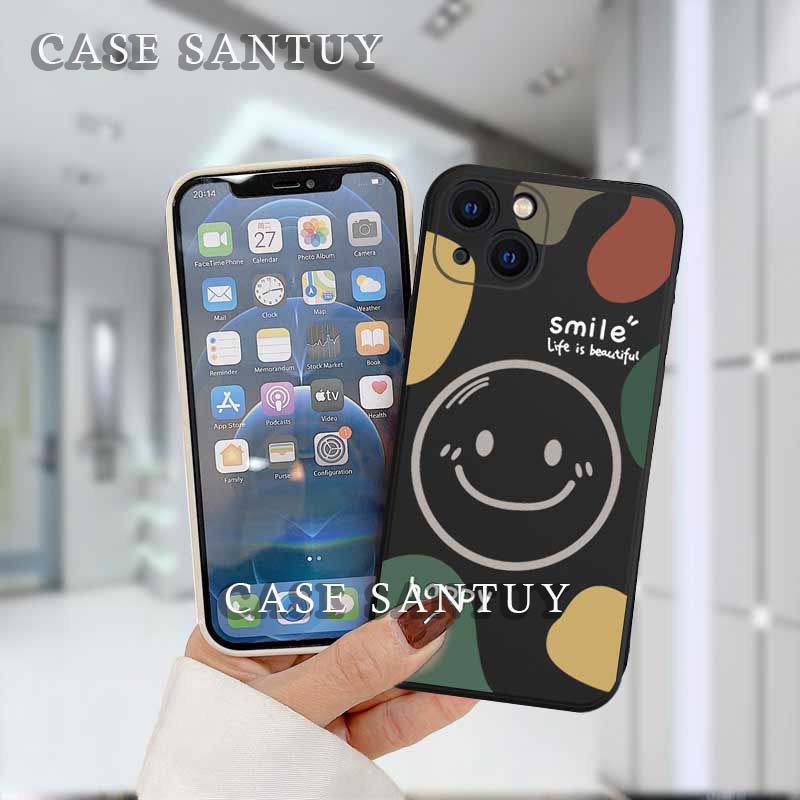 Case Casing Xiaomi POCO X3/POCO X3 NFC/POCO X3 PRO X3 GT F3 F4 5G M3 C40 M4 PRO-4G M5 M5S X5 5G Smile Casing Cute