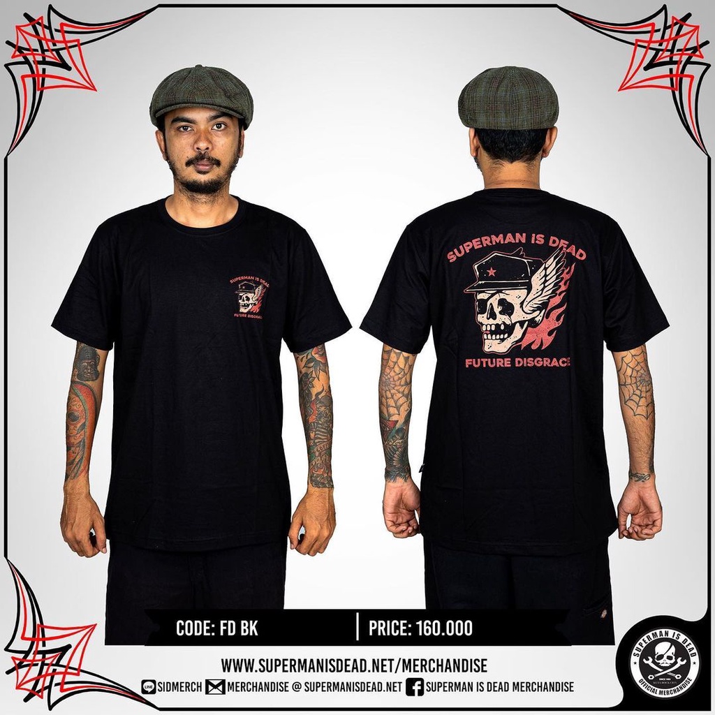 SID MERCH | FD BK 100% Original Kaos Boxy Fit T Shirt