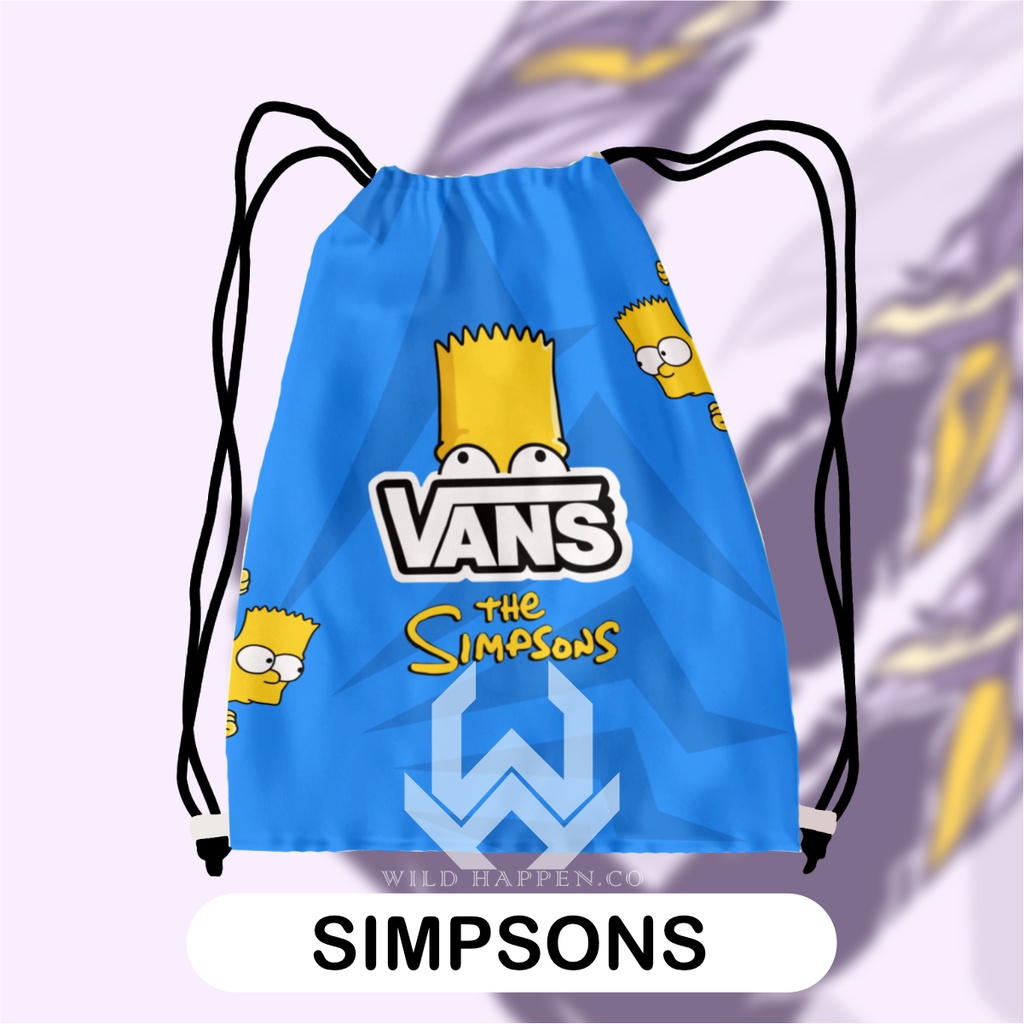 ZCO - Tas Serut Futsal Untuk Olahraga Sekolah Putsal Basket Berenang Motif Full Print / Printing V2
