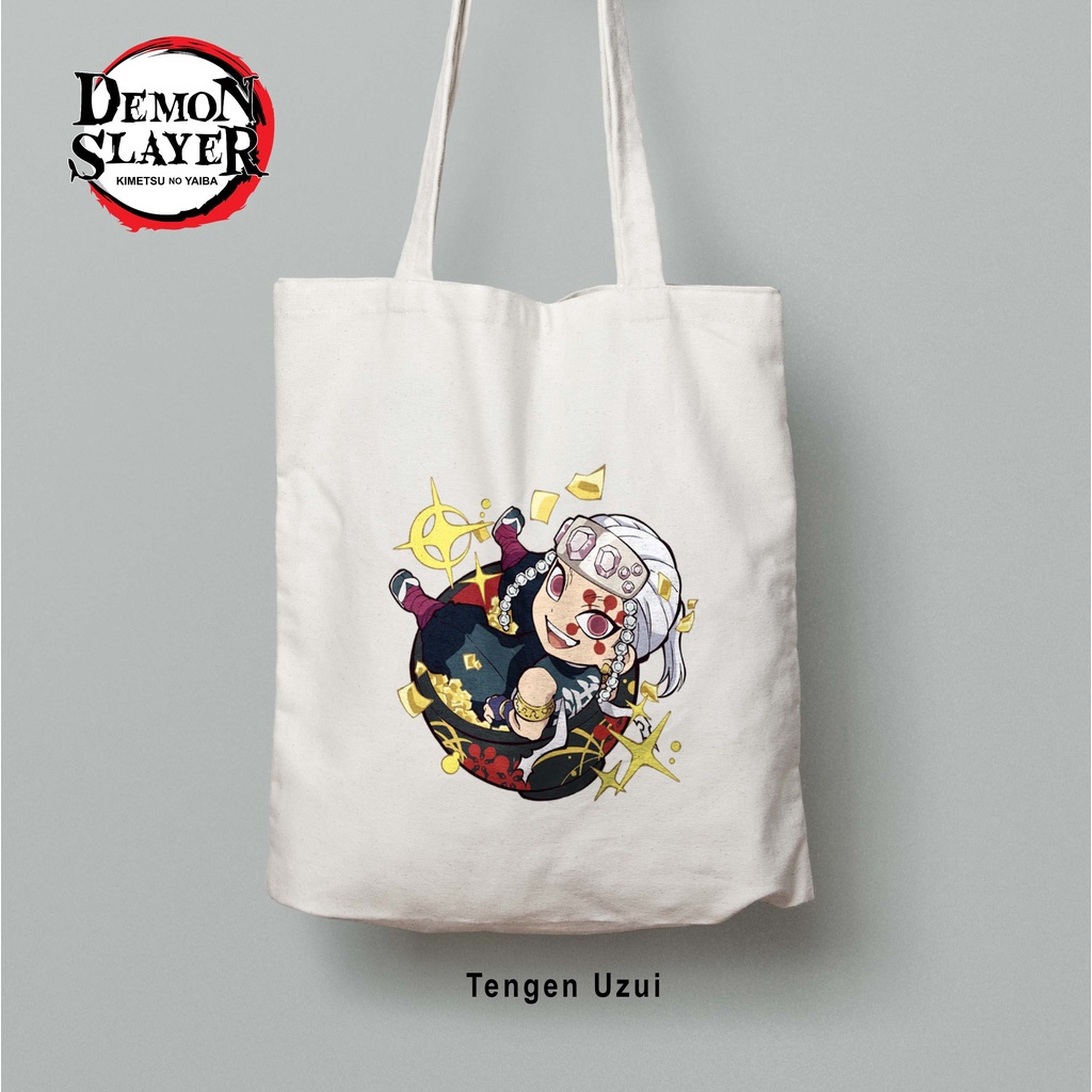 Totebag Anime Demon Slayers Tote bag premium Totebag zipper totebag velcro Termurah