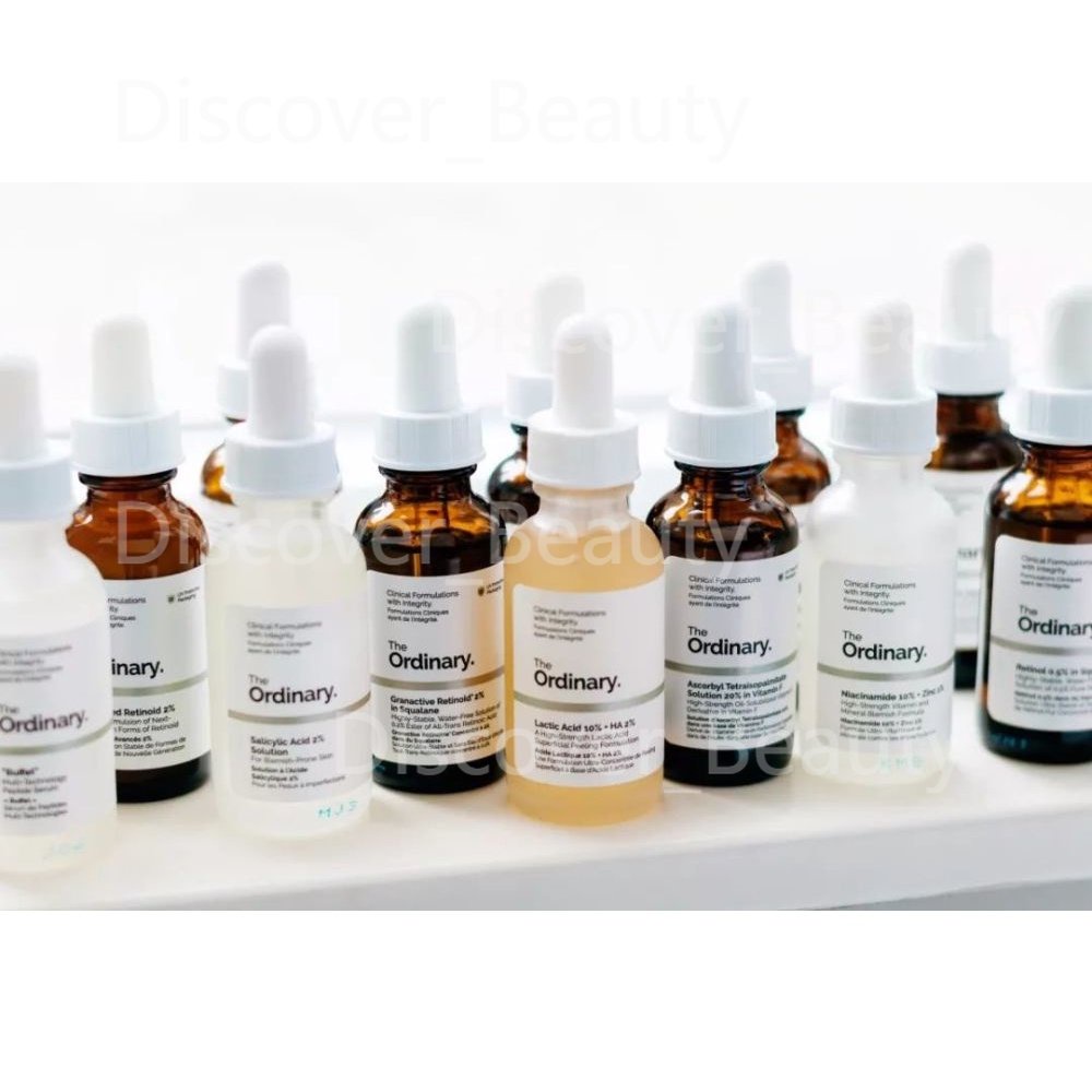 The Ordinary Alpha Arbutin / Niacinamide / Peeling Solution / Salicylic / Laktat / Serum Waj Essence Fruit Acid dan seri lengkap lainnya