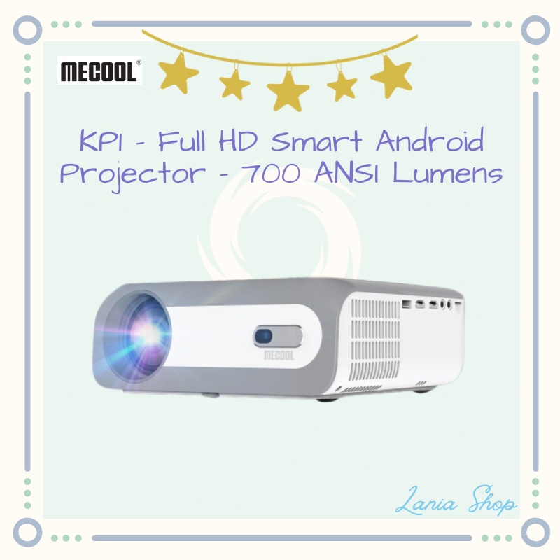 MECOOL KP1 - Full HD Smart Android Projector - 700 ANSI Lumens