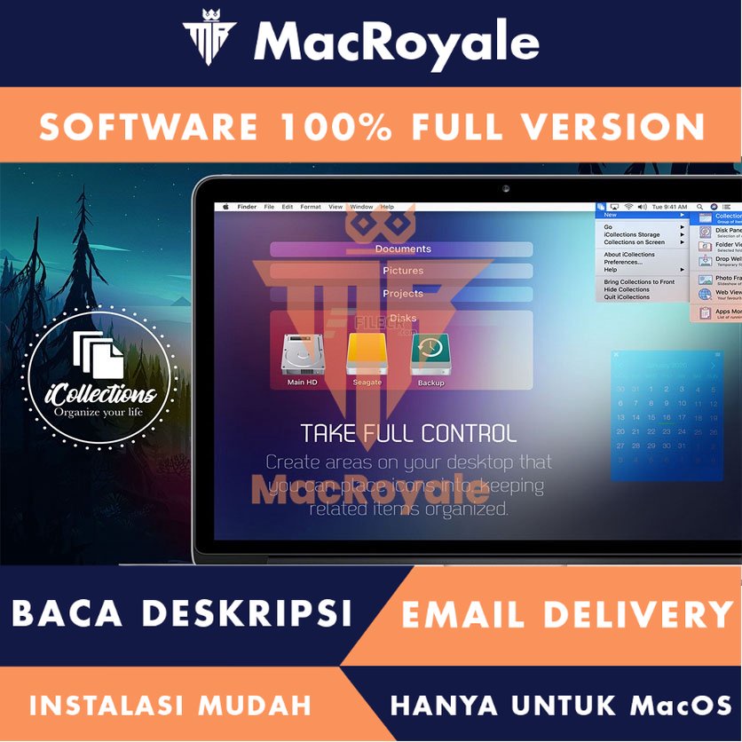 [MacOS] iCollections Full Version Lifetime Full Garansi