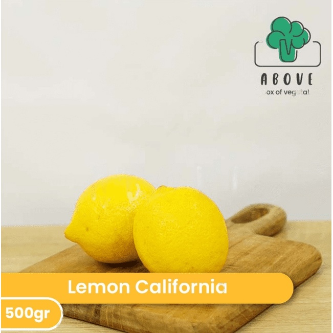 

Lemon California (500 g) - Buah ABOVE