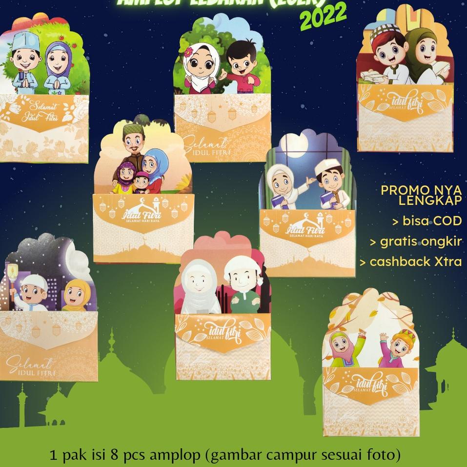 

Z81 8 Pcs Amplop Lebaran | Amplop Idul Fitri | Angpao Lebaran | Amplop Unik | Amplop THR | Amplop Murah BEST SELLER ▲