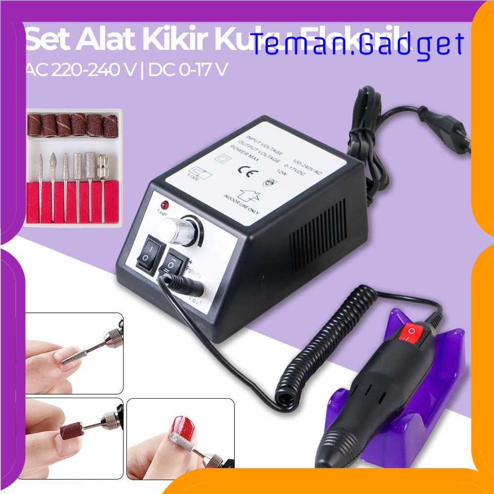 TG - PRW Mercedes Set Alat Kikir Kuku Elektrik Nail Machine Manicure Pedicure - 2000