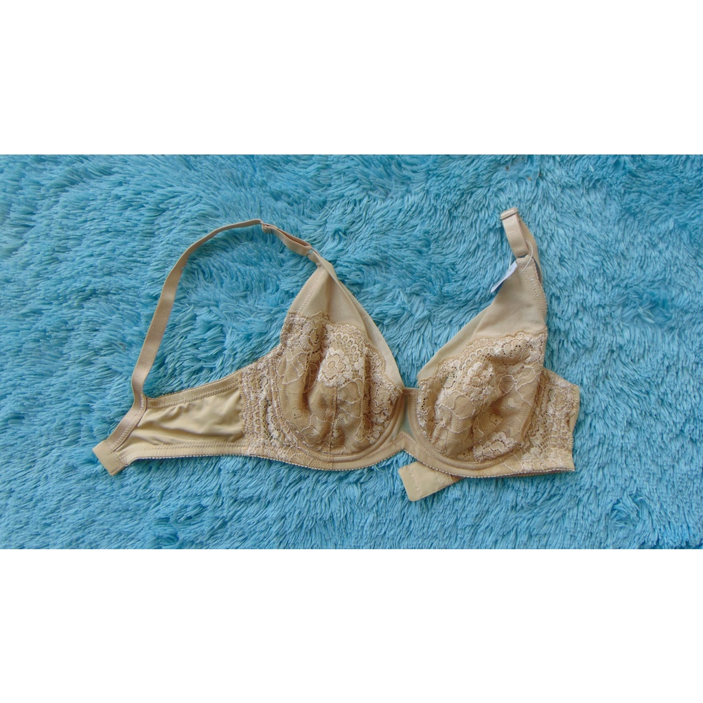 MINIMIZER BRA VISICAL BY WACOAL 9306 BEI LACE SIZE 32C (C70) 34A (A75)