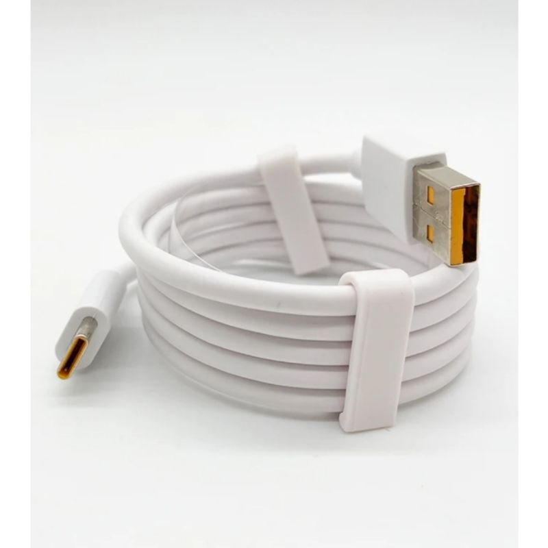 Kabel Data Cable Realme 7 / 6 / XT / X2 Pro / 5 Pro Super VOOC Original USB Tipe C