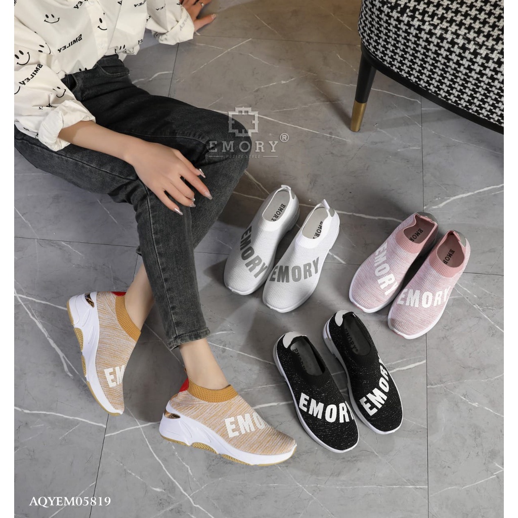 SEPATU SNEAKERS WANITA EMORYSTYLE   Carvilla AQYEMO 5819 MB