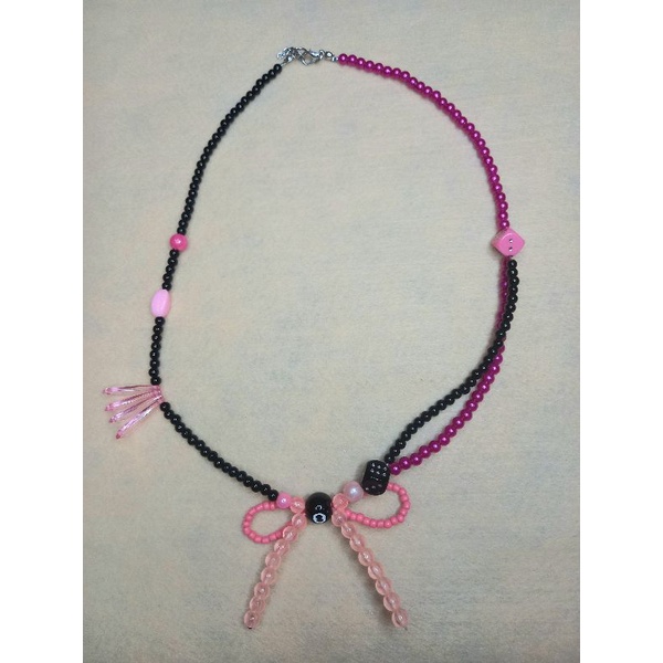 Kalung Beads 23 BlackPink & Billiard Edition