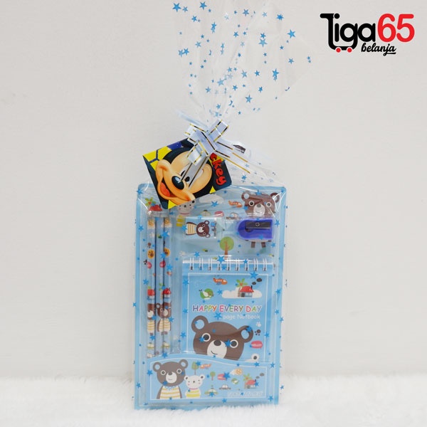 365 Buku &amp; Alat Tulis Anak / Karakter Fancy Gambar Lucu / Stationery Set SM8858