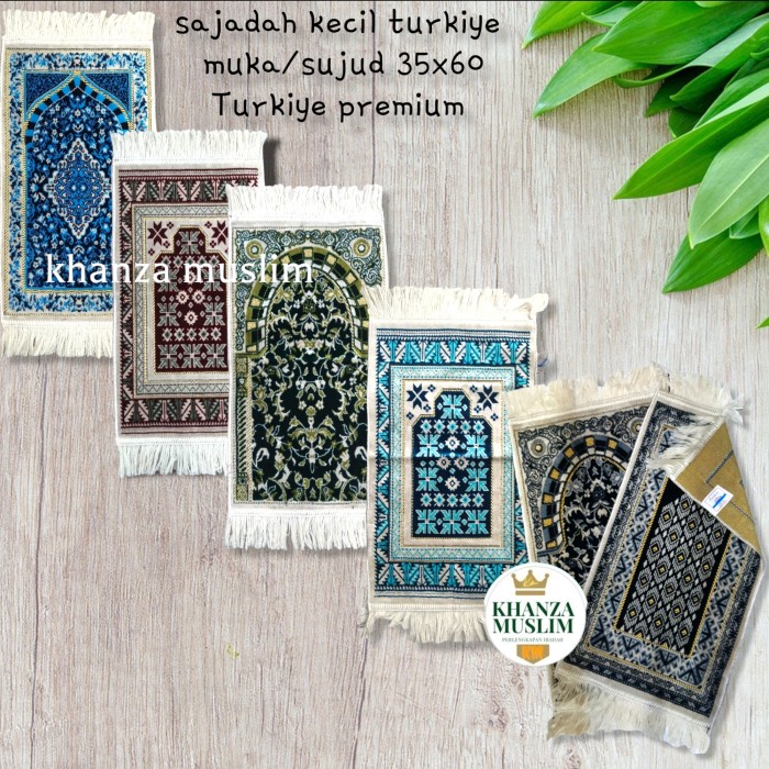 Sajadah Sajadah Muka Premium Turki Mini