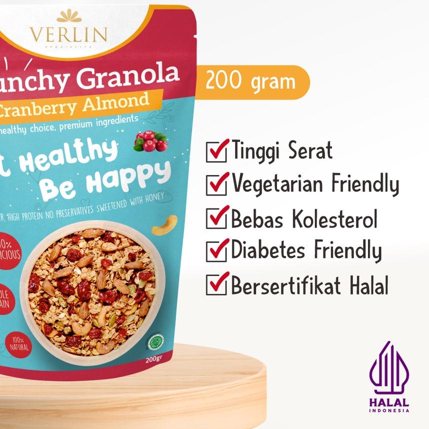 

♗ Verlin Crunchy Granola Cranberry Almond ♟
