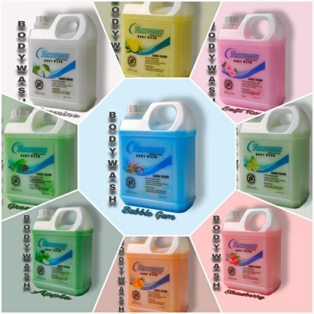 SABUN MANDI CAIR 1 LITER / REFILL /  ANNABAH